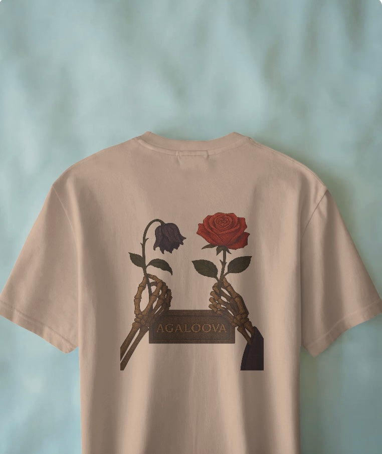 Agaloova Unisex Tee – Moroccan Skeleton Art