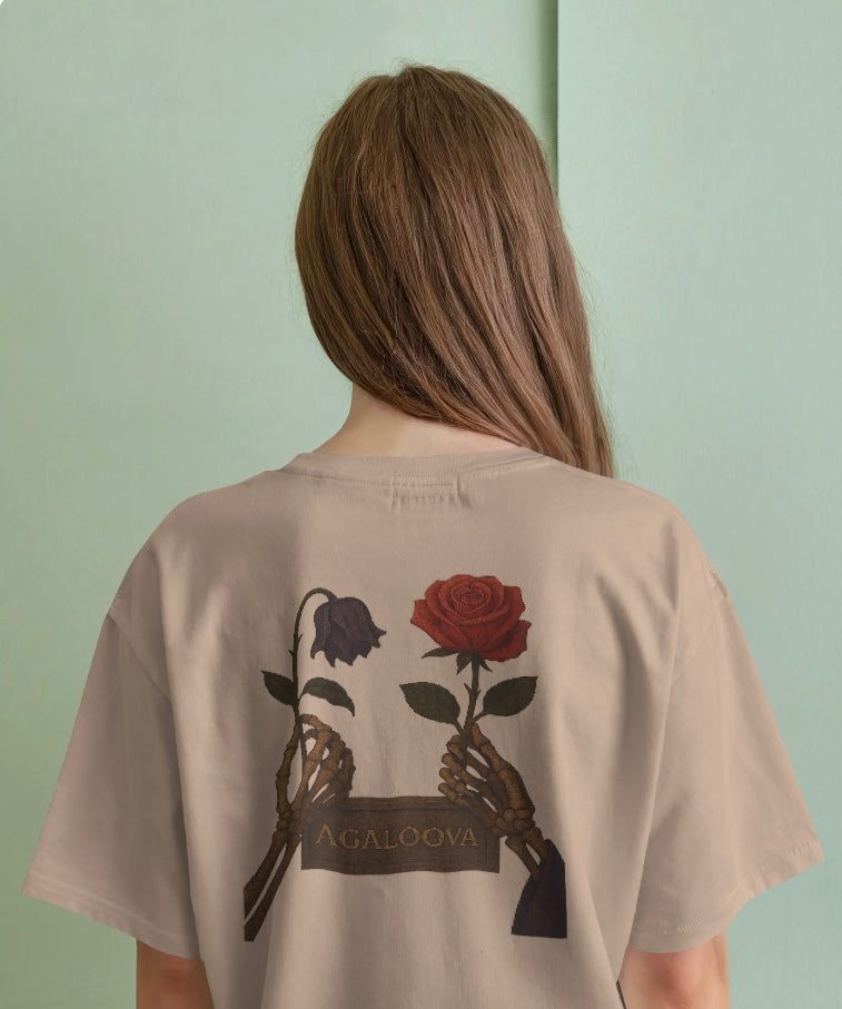 Agaloova Unisex Tee – Moroccan Skeleton Art